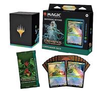 Magic: The Gathering The Lord of the Rings: Tales of Middle-earth Commander Deck - Elven Council (100-Card Deck, 2-Card Collector Booster Sample Pack + Accessories) (Versión en Inglés)