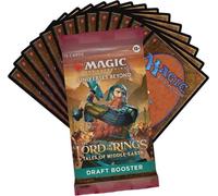 Magic: The Gathering The Lord of The Rings: Tales of Middle-Earth Draft Booster Pack (15 Magic Cards)