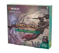 Magic: The Gathering The Lord of The Rings: Tales of Middle-Earth Scene Box - Flight of The Witch-King (6 Scene Cards, 6 Art Cards, 3 Set Boosters + Display Easel)
