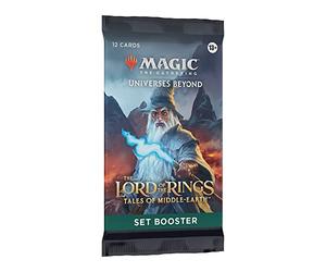 Magic: The Gathering The Lord of The Rings: Tales of Middle-Earth Set Booster | 12 Magic Cards (versión en inglés)