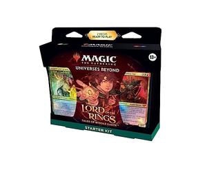 Magic: The Gathering The Lord of the Rings: Tales of Middle-earth Starter Kit - Learn to Play with 2 Ready-to-Play Decks + 2 Codes to Play Online (2-Player Fantasy Card Game, Ages 13+)