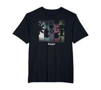 Magic: The Gathering Themed Colors & Symbol Panels Camiseta, Hombre Tallas Grandes, Negro, 6X Alto