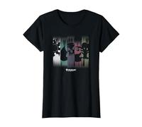 Magic: The Gathering Themed Colors & Symbol Panels Camiseta, Mujer, Negro, 3XL