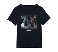 Magic: The Gathering Themed Colors & Symbol Panels Camiseta, Mujer Tallas Grandes, Negro, 1XL Grande