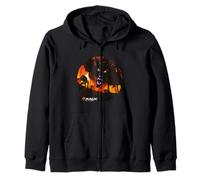 Magic: The Gathering Werewolves Ambush Distressed Portrait Sudadera con Capucha