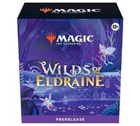 Magic The Gathering Wilds of Eldraine Prerelease Pack - 6 Draft Packs, Dice, Promos