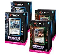 Magic The Gathering Wizards of The Coast Kamigawa: Neon Dynasty Commander Decks Display (4) English