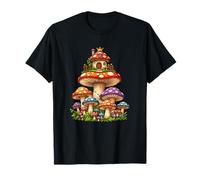 Magic Toadstool Fairy House Mushroom Fantasy Camiseta