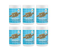 Magic - Toallitas de limpieza resistentes, toallas de mano y superficie de doble cara, 70 hojas, limpieza de grado profesional, sin agua, hidratante, limpia grasa, aceite, suciedad y más (paquete de