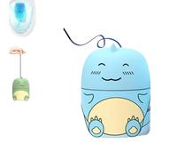 Magic Toilet Bowl Cleaner, Cute Dinosaur-Shaped Toilet Bowl Cleaner Bottle, Toilets Deodorizer Wonder, with ocean, jasmine, and peach aromas, Three Fragrances (Ocean Fragrance)