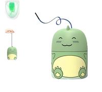 Magic Toilet Bowl Cleaner, Cute Dinosaur-Shaped Toilet Bowl Cleaner Bottle, Toilets Deodorizer Wonder, with ocean, jasmine, and peach aromas, Three Fragrances (Jasmine)
