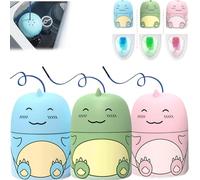 Magic Toilet Cleaning Bottle,Automatic Bathroom Tank Cleaner,Long Lasting Bathroom Toilet Tank Cleaner with Ocean,Jasmine,and Peach Scent