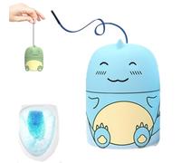 Magic Toilet Cleaning Bottle, Cute Dinosaur-Shaped Bathroom ToiletsTank Cleaner, ToiletCleaner & Toilets Deodorizer Wonder, 3 Fragrances, Easy to Use Leaving Looking Fresh (Blue Ocean)