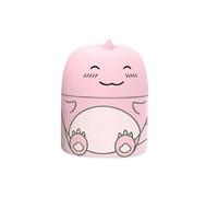 Magic Toilet Cleaning Bottle, Cute Dinosaur-Shaped Bowl Cleaner, Bathroom Toilet Tank Cleaner, Three Fragrances, Jasmine, And Peach Scent (Pink)