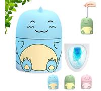 Magic Toilet Cleaning Bottle, Cute Dinosaur-Shaped Magic Toilet Bowl Cleaner Bottle & Deodorizer Wonder, New 2025 Water Tank Cleaner With Ocean,Jasmine,Peach,Three Fragrances (Ocean)