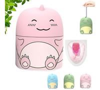Magic Toilet Cleaning Bottle, Cute Dinosaur-Shaped Magic Toilet Bowl Cleaner Bottle & Deodorizer Wonder, New 2025 Water Tank Cleaner With Ocean,Jasmine,Peach,Three Fragrances (Peach)
