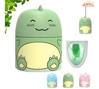 Magic Toilet Cleaning Bottle, Cute Dinosaur-Shaped Magic Toilet Bowl Cleaner Bottle & Deodorizer Wonder, New 2025 Water Tank Cleaner With Ocean,Jasmine,Peach,Three Fragrances (Jasmine)