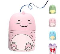 Magic Toilet Cleaning Bottle, Cute Dinosaur-Shaped Toilet Bowl Cleaner Bottle, Long-Lasting Fresh Scent, Easy to Use, Remove Odors, and Clean Toilets (Peach)