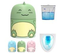 Magic Toilet Cleaning Bottle, Cute Dinosaur-Shaped Toilet Bowl Cleaner Bottle with Scent, Ocean Jasmine Peach Scent, One Bottle Can Be Used for Three Months (Jasmine)