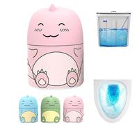 Magic Toilet Cleaning Bottle, Cute Dinosaur-Shaped Toilet Bowl Cleaner Bottle with Scent, Ocean Jasmine Peach Scent, One Bottle Can Be Used for Three Months (Peach Flavor)