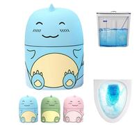 Magic Toilet Cleaning Bottle, Cute Dinosaur-Shaped Toilet Bowl Cleaner Bottle with Scent, Ocean Jasmine Peach Scent, One Bottle Can Be Used for Three Months (Ocean Fragrance)