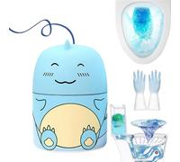 Magic Toilet Cleaning Bottle, Magic Toilet Bowl Cleaner, with Carrying Rope, No Dirty Hands, Three Fragrances, Ocean Jasmine Peach, One Bottle for 90-day (Ocean)