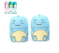 Magic Toilet Cleaning Bottle, The New 2025 Toilet Water Tank Cleaner, Cute Dinosaur-Shaped Toiletes Bowl Cleaner Bottle, with Ocean, Jasmine, And Peach Scent (Blue * 2)