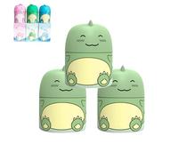 Magic Toilet Cleaning Bottle, The New 2025 Toilet Water Tank Cleaner, Cute Dinosaur-Shaped Toiletes Bowl Cleaner Bottle, with Ocean, Jasmine, And Peach Scent (Green * 3)