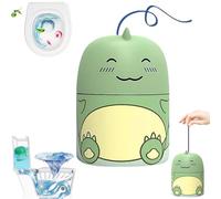 Magic Toiletss Cleaning Bottle, 90-Day Automatic Toiletss Tank Cleaner, Cute Dinosaur-Shaped Toilet Bowl Cleaner Bottle, Long Lasting Fresh Scent, Deodorizing & Stain Prevention (1, Jasmine)