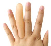 Magic Trick Fingers - Juguetes de dedos artificiales versátiles | Sexto accesorio medio para espectáculo de escena, divertido dedo protésico truco mágico, accesorios mágicos innovadores para