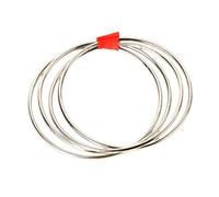 Magic Trick Props - Hierro, 4 anillos mágicos de primer plano, fácil de usar, juego mágico de espectáculo de resistente, kit de rendimiento de mago para escenario, trucos de primer plano