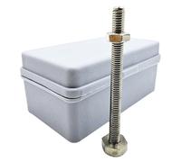 Magic Trick Screw - Metal, 13x4x4cm Professional Magician Prop | Close-Up Mentalism Gimmick, Bending Magic Trick Toy For Magicians, Party Entertainment, Prank, Optical Illusion