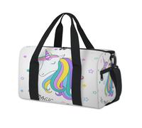 Magic Unicorn - Bolsa de deporte para fin de semana, bolsa de viaje informal, para viajes, gimnasio, para niños, niñas, niños, mujeres y hombres