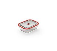 Magic Vac, Teglia Free, Recipiente para Cocinar en el Horno, Calentar, Marinar y Conservar Alimentos al Vacío, Vidrio Borosilicato, Acero y Silicona, Compatible con las Máquinas de Vacío Magic Vac