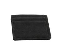 Magic Wallet - Cartera de bolsillo de piel sintética con clip mágico para dinero y tarjeteros, organizador de tarjetas y efectivo, cartera de dinero para hombres, Black, Refer to description, Unisex