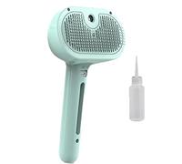 Magic Wand for Pet Hair, Lettuce Pets Steam Brush, Vip Digital Presence Dog Brush, Pet Spray Hair Removal Comb for Dogs, Yopoll Mist Massage Grooming Brush for Dogs with Steam (green)