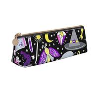 Magic Witch Witchcraft Bohemian Drawing Print Student, suministros para estudiantes, estuche para lápices de mayor capacidad, estuche para bolígrafos, escuela, viajes, oficina, White, Talla única