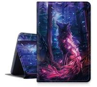 Magic Wolf - Funda para iPad Pro de 13 pulgadas M4 2024, a prueba de golpes, de piel sintética, plegable, ajustable, con apagado y encendido automático para iPad Pro M4 de 13 pulgadas 2024