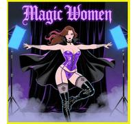 Magic Women | Natural And Diverse Women Drawn With Depth And Realism, Realistic Art Coloring, Beauty Coloring Pages, Detailed Line Art Book, Lingerie ... (The Art of Elegant Women Coloring Series)