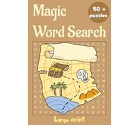 Magic Word Search: Puzzle Book, Large Print about Adventure and Quest, Spells and Charms and More | 6x9 inches, 112 pages | 50+ Puzzles - Gift for Vacations, Holidays and Free Times