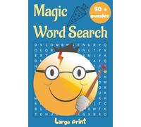 Magic Word Search: Puzzle Book, Large Print about The School of Magic, Adventure and Quest and More | 6x9 inches, 112 pages | 50+ Puzzles - Gift for Vacations, Holidays and Free Times