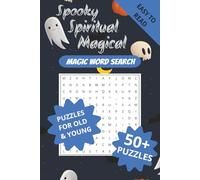 Magic Word Search Puzzle Book: Word Searches about Magic, Spooky, Witch and more | 6x9 inches, 110 pages | 50+ Puzzles | for all ages and easy-to-read.