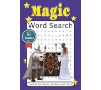 Magic Word Search Puzzle Book: Word Searches with Easy to Read Print about Dark Spells, Wizards, Witches, Black Magic and More | 6x9 inches, 110 pages ... Gift for Vacations, Holidays and Free Times