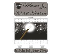 Magic Word Search: Search for words with Easy to Read Print About Magic | 6x9 inches, 110 pages |50+ Puzzles ... Gift for Vacation, Holidays and Free Times