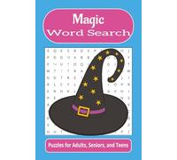Magic Word Search: Word searches with easy to read print about magic, fun, witches, and more