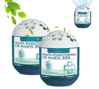 Mágica De Eliminación De Polvo De Purificación De Aire Interior, 2 Piezas Purificadora De Aire Atural, Para Purificar Continuamente El A-ire, Fórmula A Base De Plantas - 120g