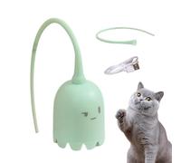 mágica para Gatos, mágica, Juguete de Plumas Interactivo, de Cazador para Gatos, Barra Duradera para Gatitos, mágica Ligera, práctica Divertida