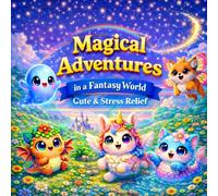 Magical Adventures: Cute Fantasy Coloring Book: Stress-Relief Coloring Pages with Adorable Magical Creatures and Enchanted Worlds