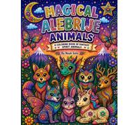Magical Alebrije Animals: A Coloring Book Of Fantasy Spirit Animals