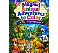 Magical Animal Adventures to Color: 90+ magical pictures